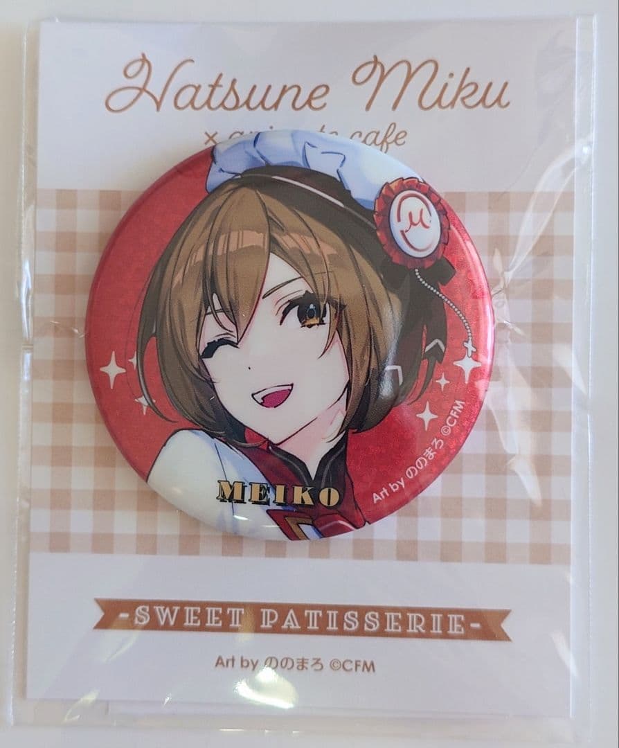 初音ミク×アニメイトカフェ SweetPatisserie 缶バッジ ６点セット