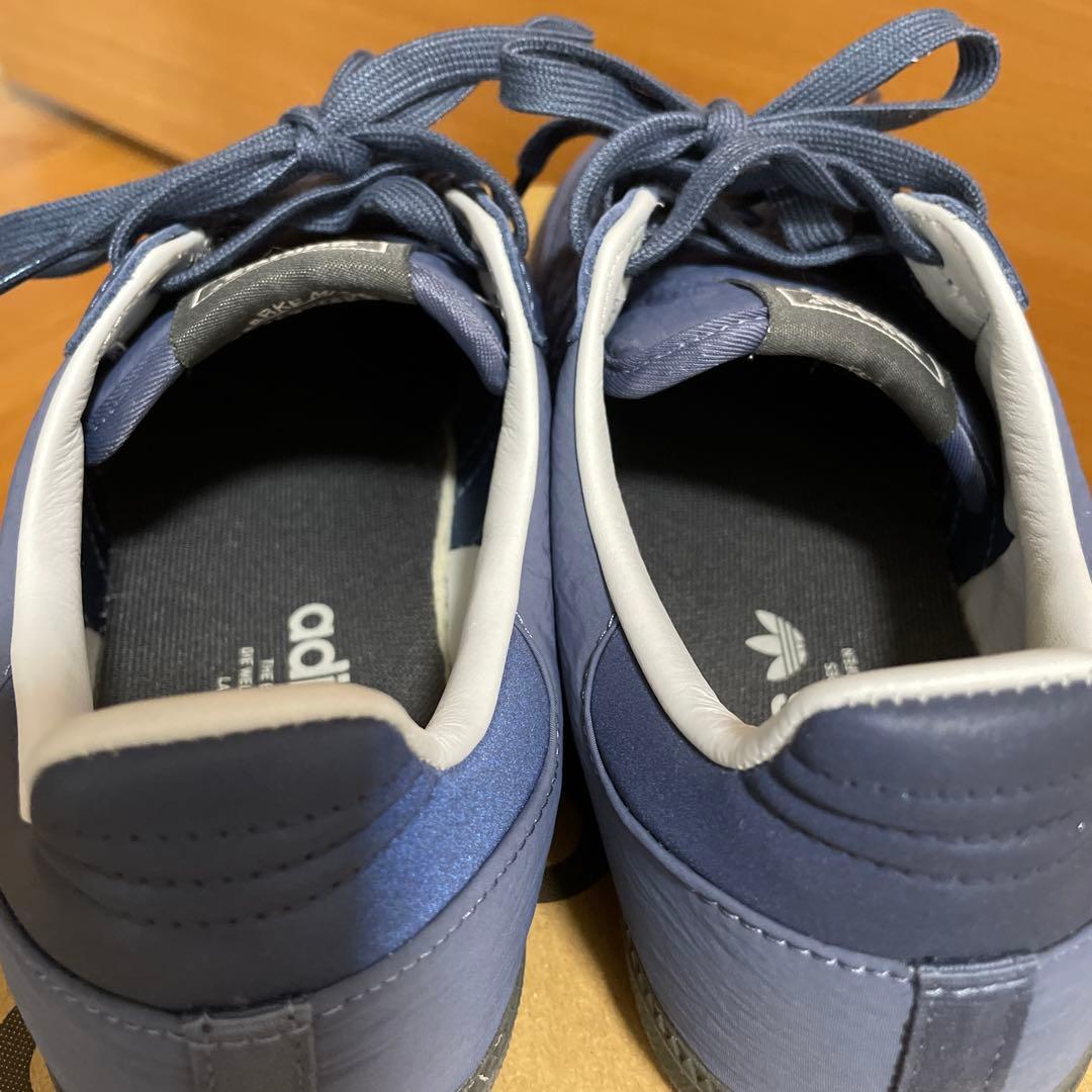 adidas Samba OG グレー/ブルー スニーカー
