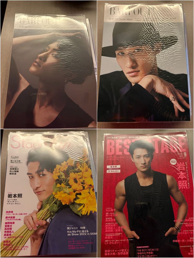 岩本照・渡辺翔太 雑誌20冊セット アクスタ ケース ドリボぬい　おまけ付き