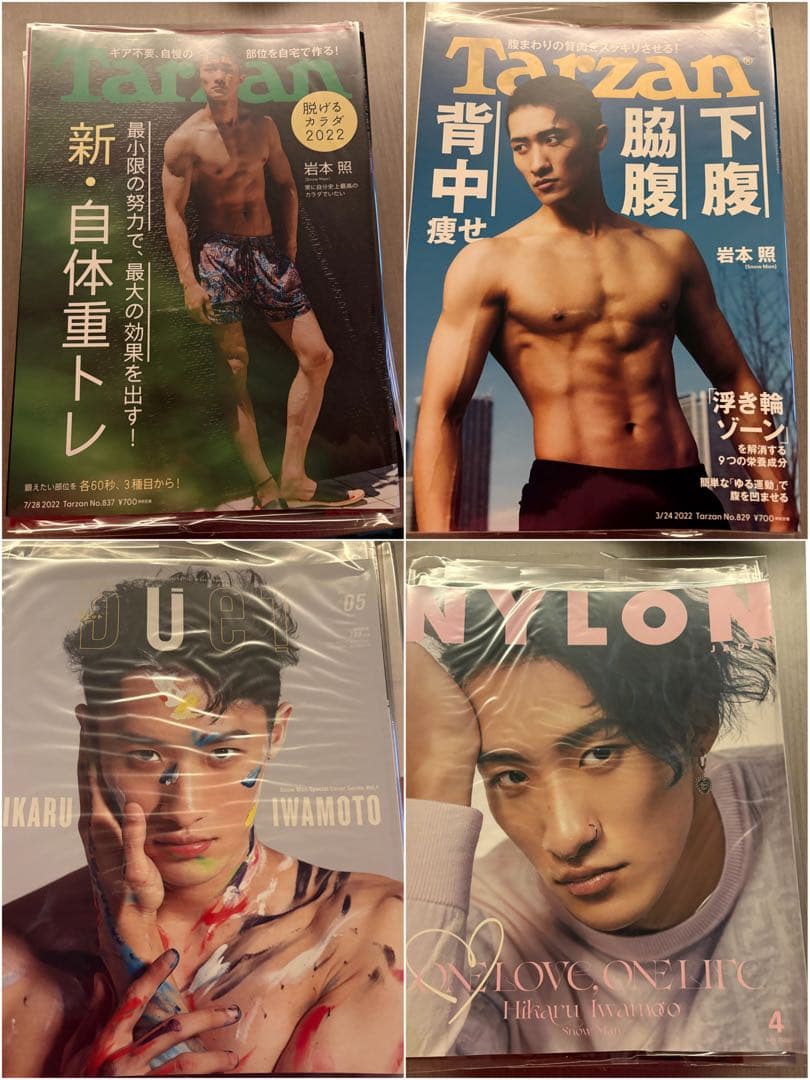 岩本照・渡辺翔太 雑誌20冊セット アクスタ ケース ドリボぬい　おまけ付き
