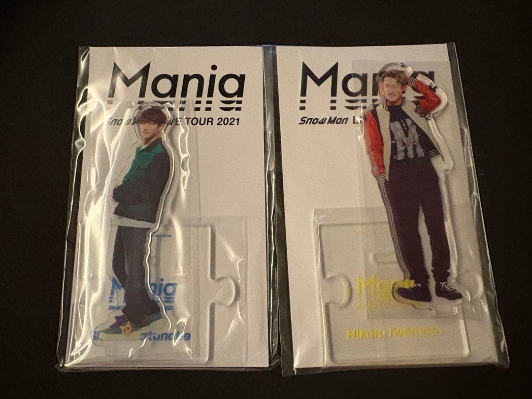岩本照・渡辺翔太 雑誌20冊セット アクスタ ケース ドリボぬい　おまけ付き