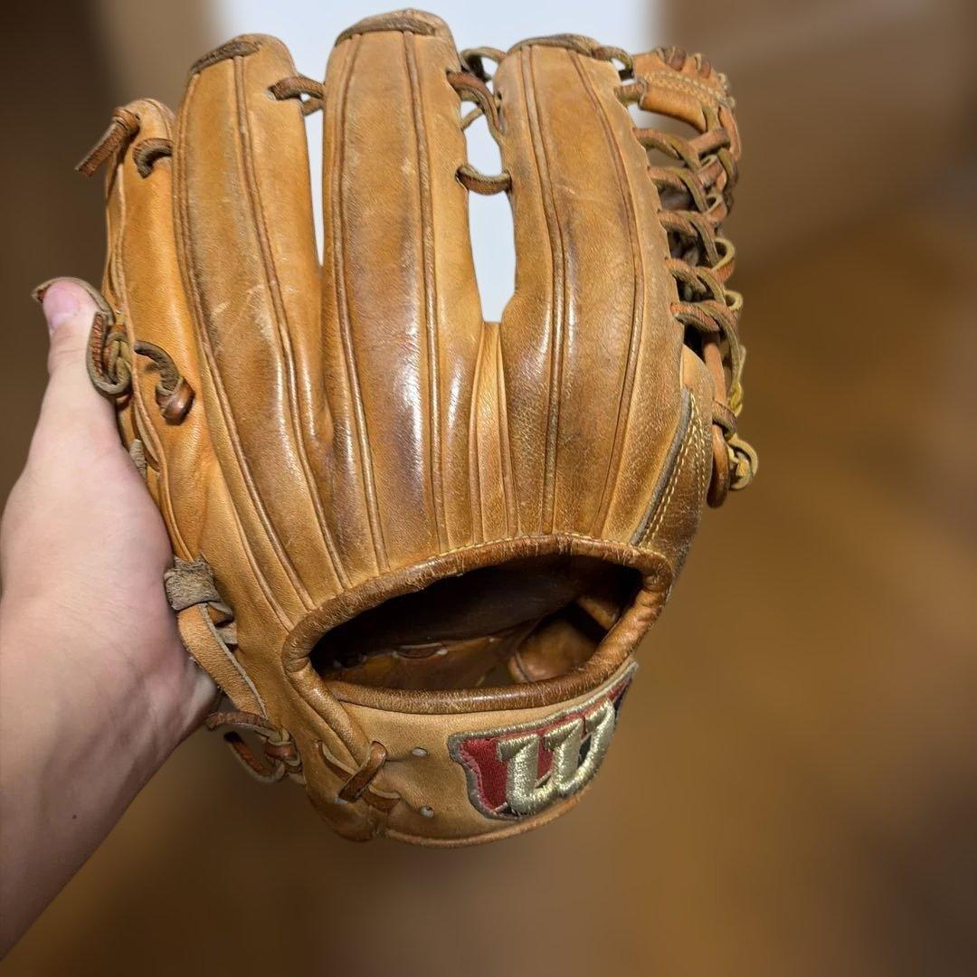Wilson ウィルソン 硬式グローブ ブラウン　オールラウンド