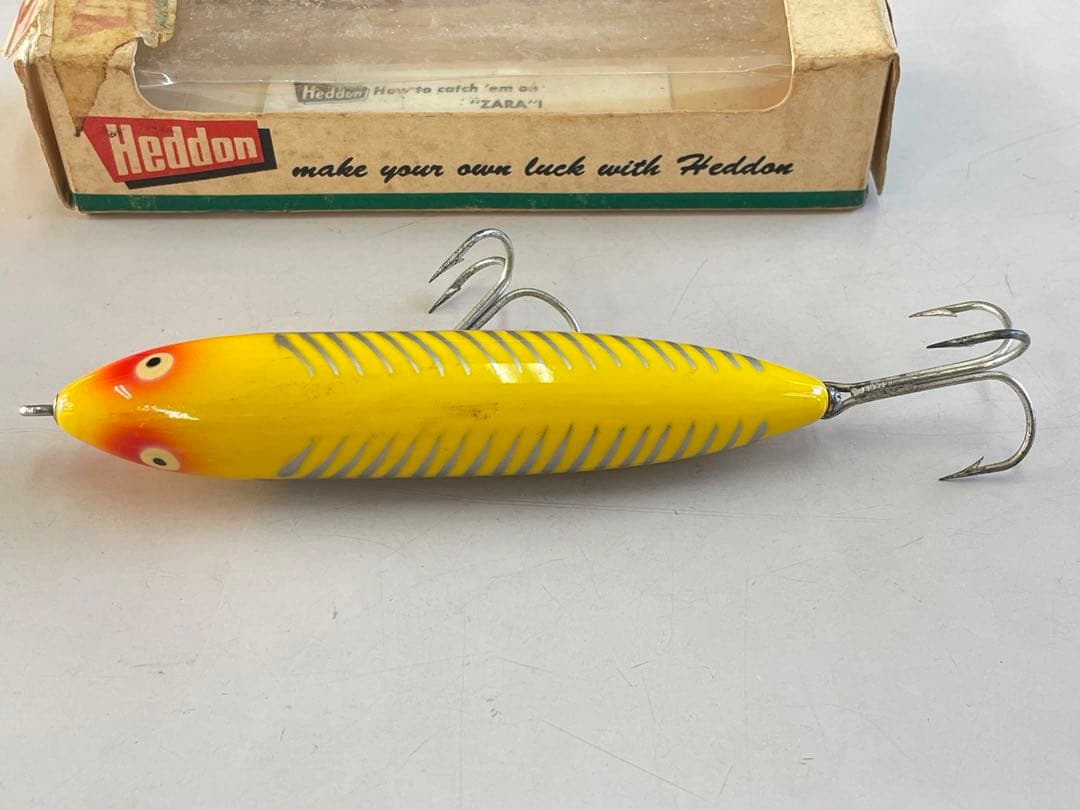 HEDDON ZARA SPOOK XRYベタ 1STセカンドボディ バナナザラ