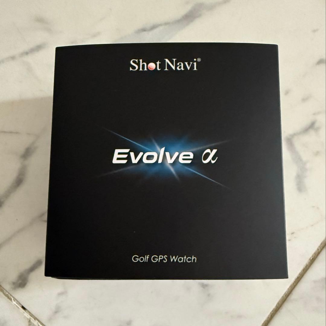 【新品未使用】ショットナビ Evolve α ゴルフGPSナビ