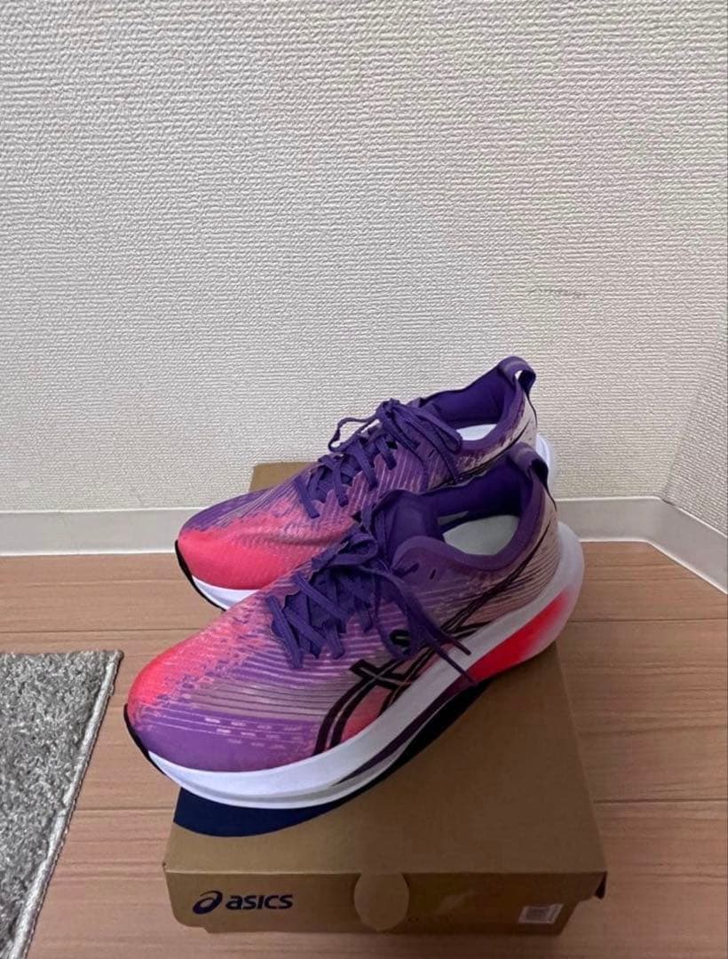 ASICS MEGABLASTアシックスメガブラスト25.0 紫/ピンク