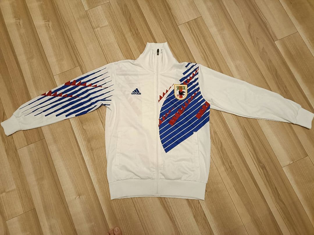 日本代表　ドーハ　復刻モデルadidas ジャージ アウェイ ホワイト XO