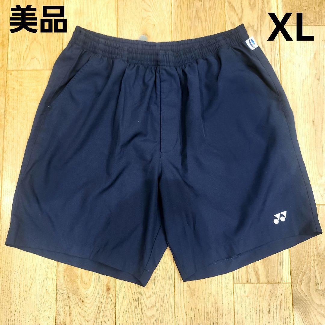 【美品✨】YONEX ハーフパンツ／ベリークール／ユニ О／ネイビー　ヨネックス