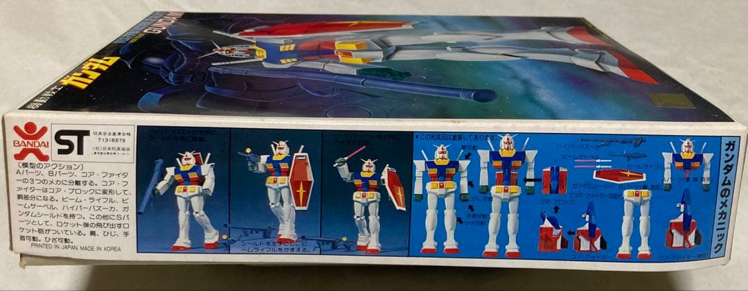 1/100 旧キット　RX-78ガンダム　プラモデル　韓国製