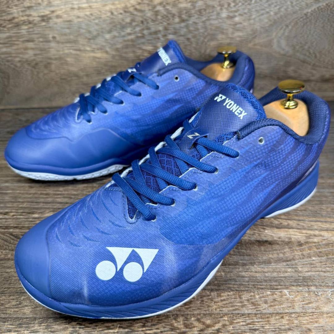 ◆YONEX◆ヨネックス 26.5cm バドミントンシューズ ブルー メンズ