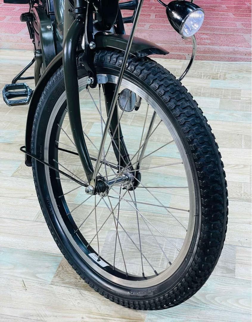 K2097 電動自転車ブリヂストン子供乗せ 20インチ 8.7Ah グリーン