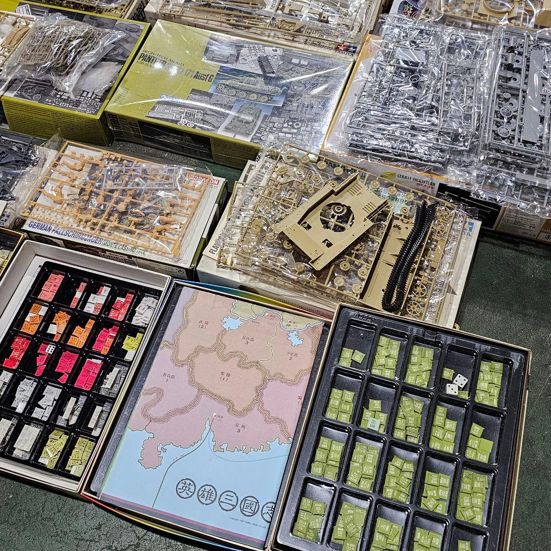ミリタリー 軍モノ プラモデル ボードゲーム まとめて　AL1083