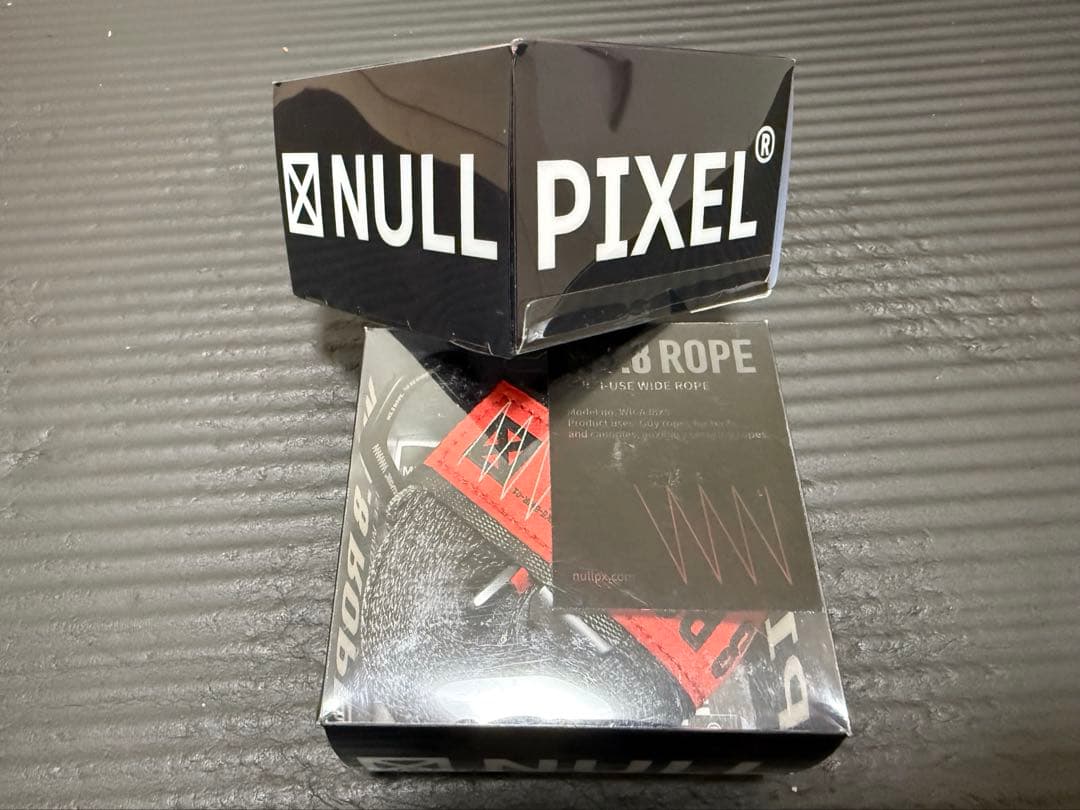 テント・タープ NULL PIXEL w3.8 rope