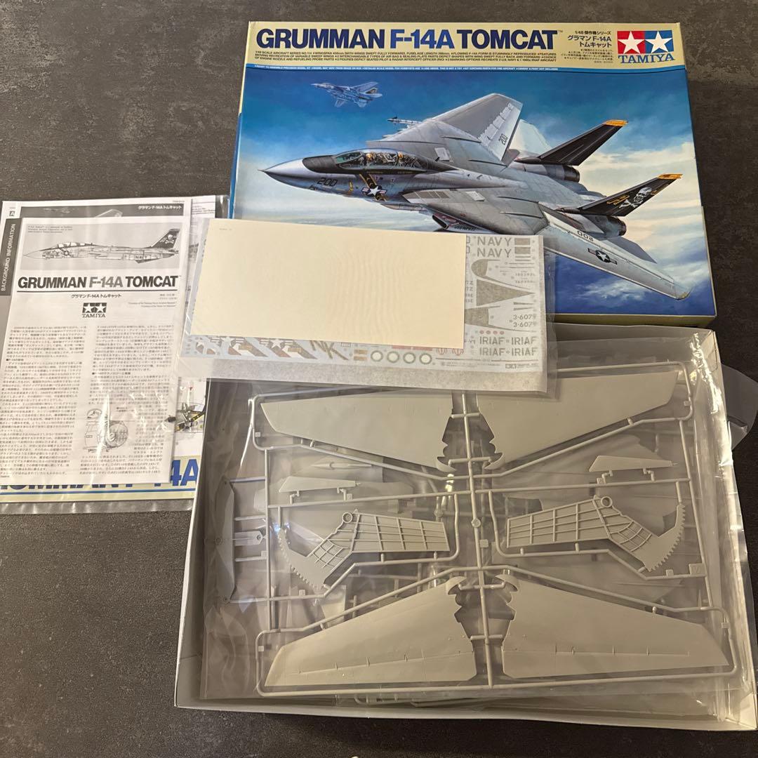 【新品未組立】タミヤ グラマンF-14Aトムキャット