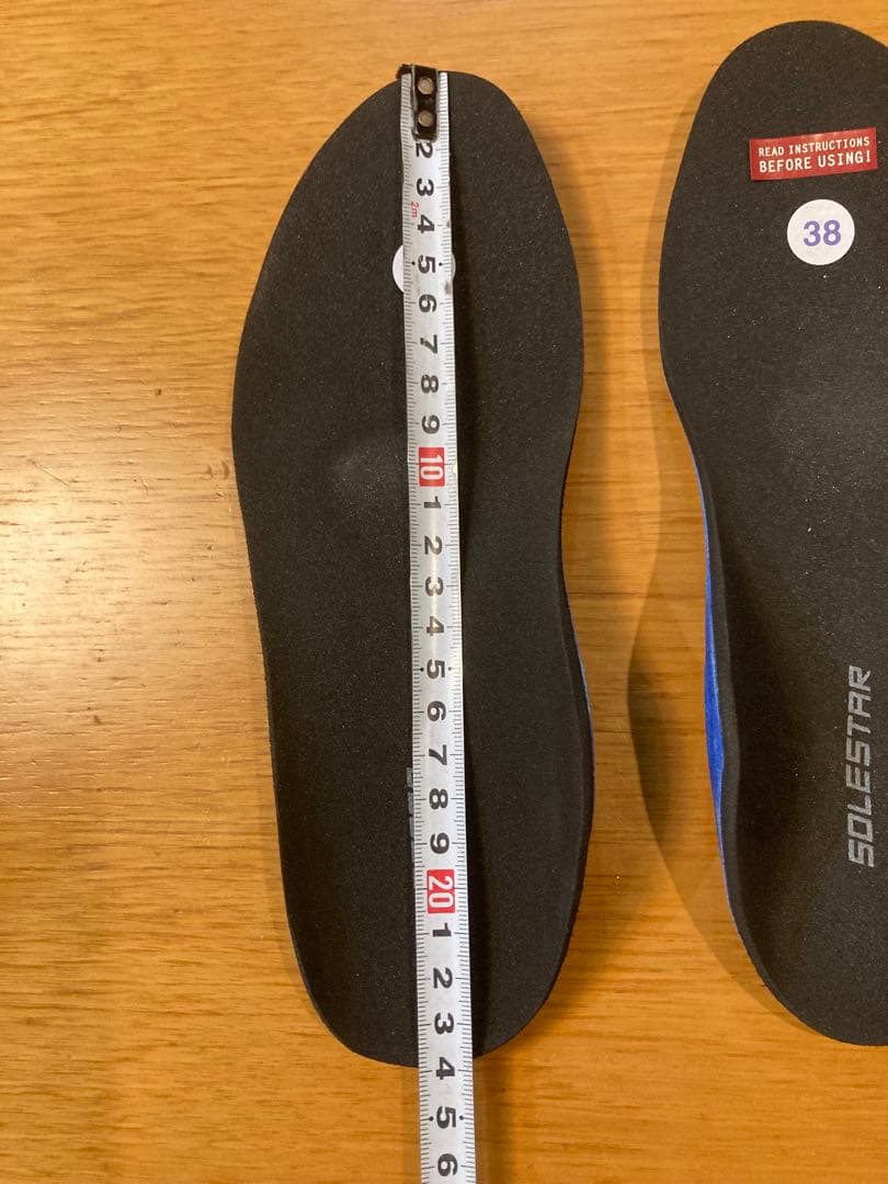 SOLESATR TOUR インソール サイズ38