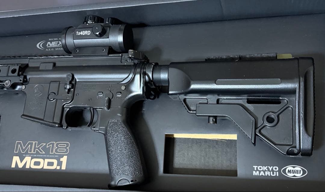 送料込！東京マルイMWS　ガスガン　マガジン３本geissele BCM