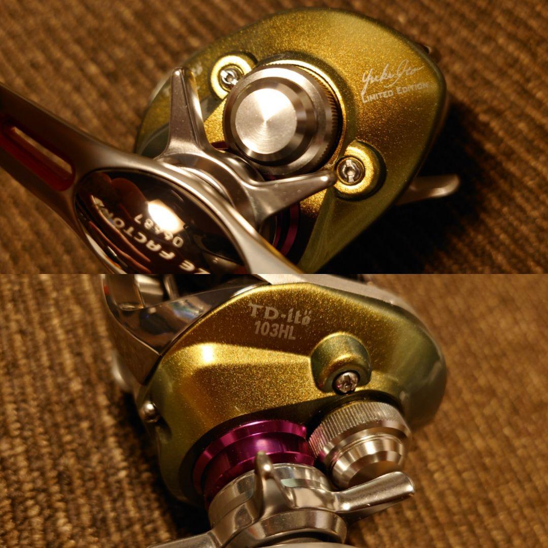 2希少美品メガバスx アイズファクトリー x ダイワTD-ito103HLレフト