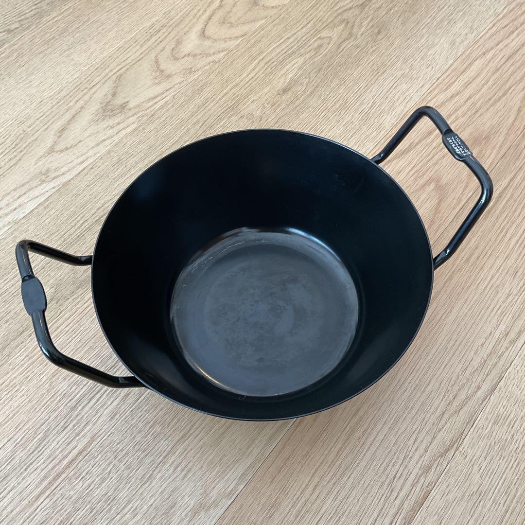ラバーゼ labase 鉄揚げ鍋 22cm 3点セット