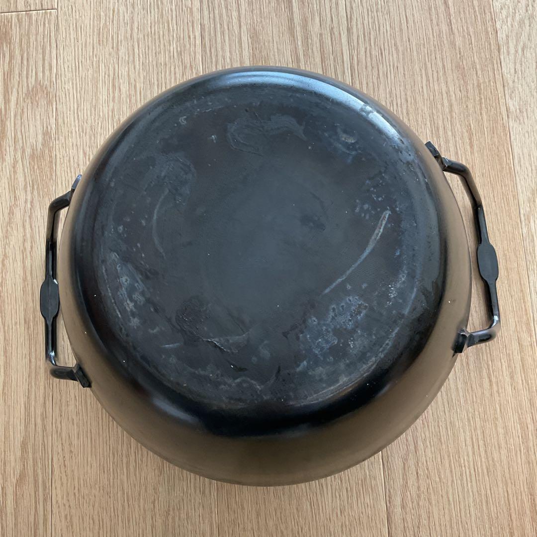 ラバーゼ labase 鉄揚げ鍋 22cm 3点セット