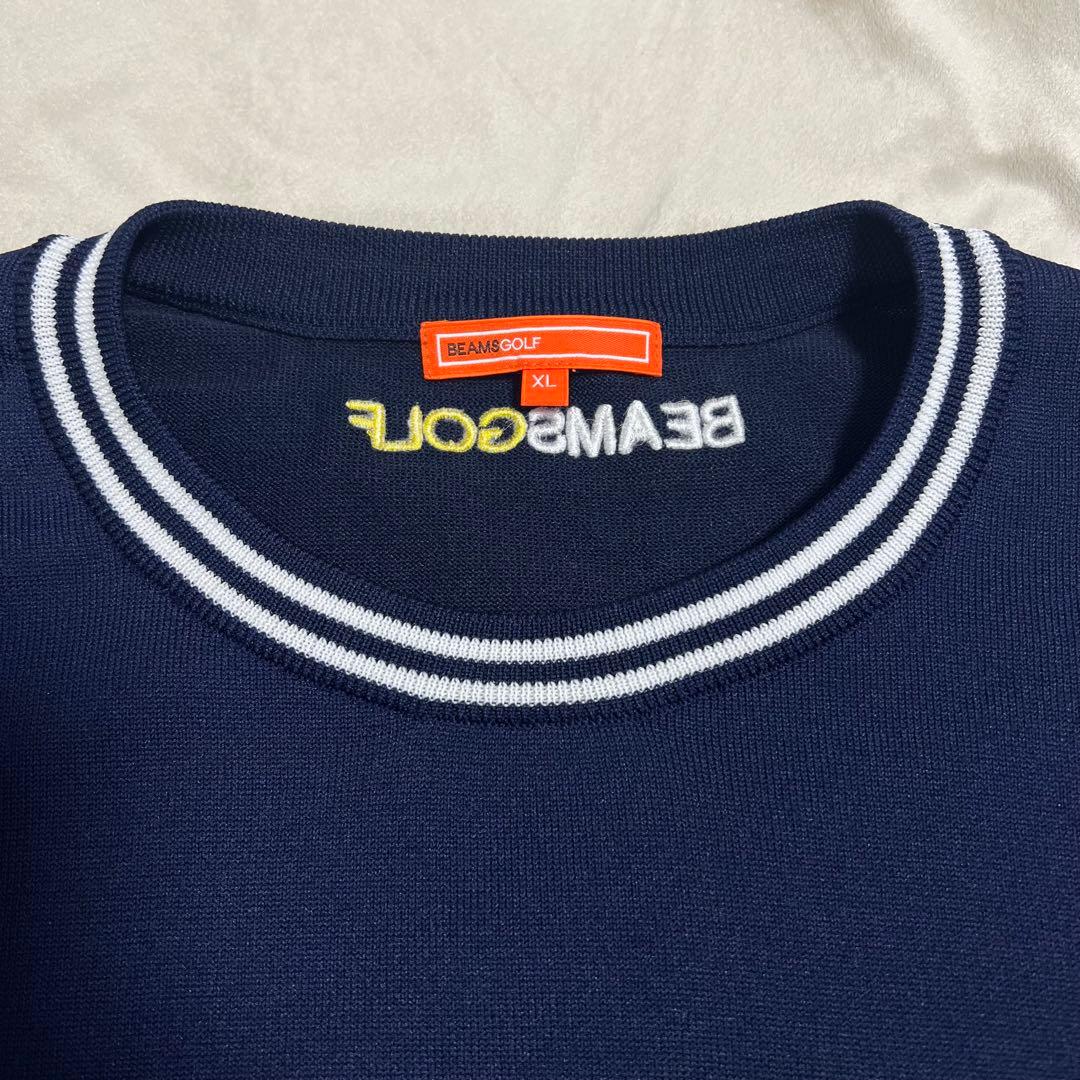 ビームスゴルフ　半袖ドライストレッチサマーニット　XL BEAMS GOLF