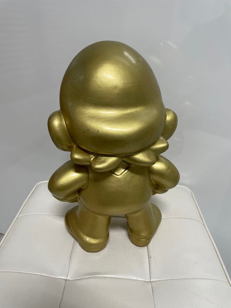 【店頭用　正規品】任天堂 スーパーマリオ 金のマリオ像 ゴールド マリオ