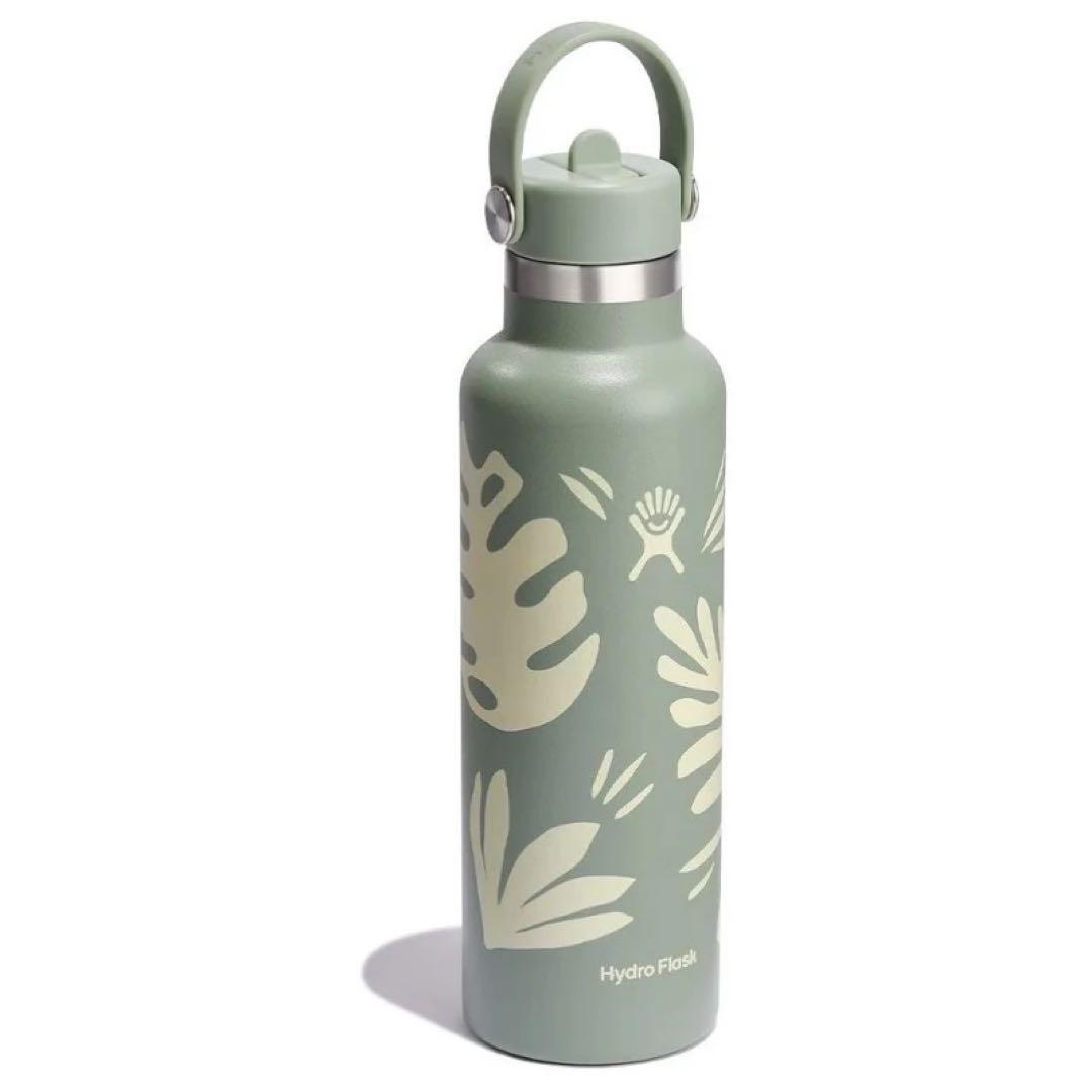 日本未発売　海外限定　ハイドロフラスク　ストロー　水筒　タンブラー　709ml