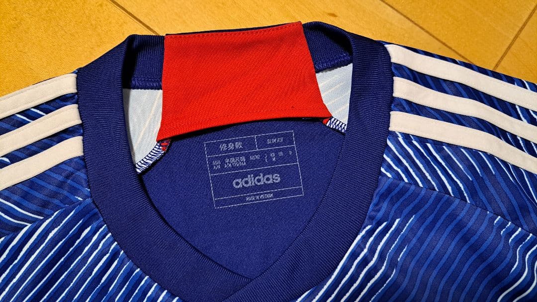【美品】adidasアディダス日本代表 鎌田大地 Hユニフォーム2022 #15
