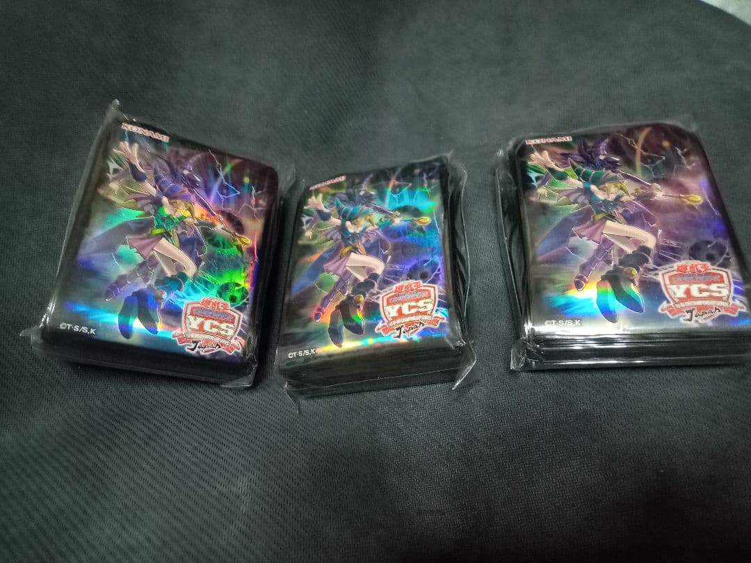 【未開封】黒・爆・裂・破・魔・導スリーブ YCS限定 遊戯公式スリーブ