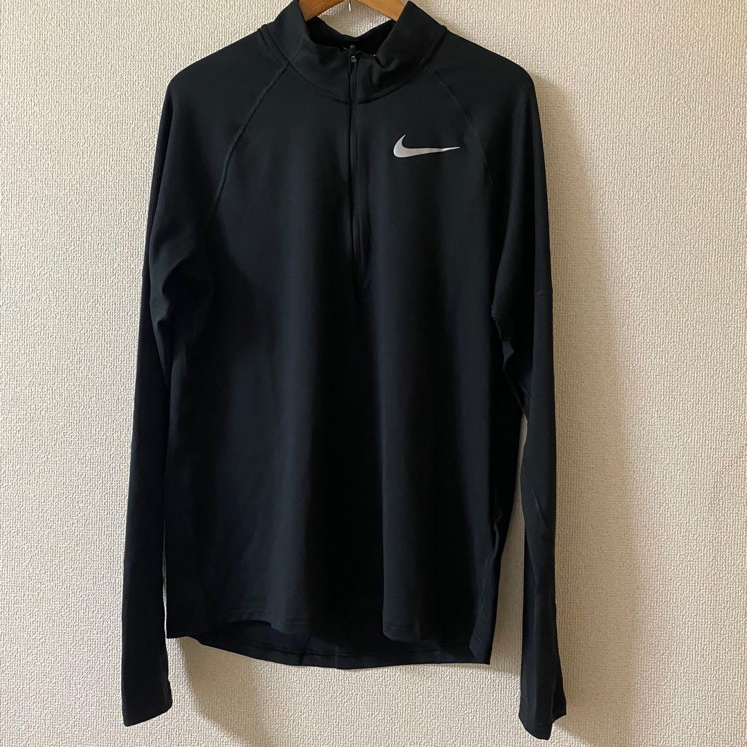 ナイキエレメント メンズ 1/2ジップランニングトップ　L