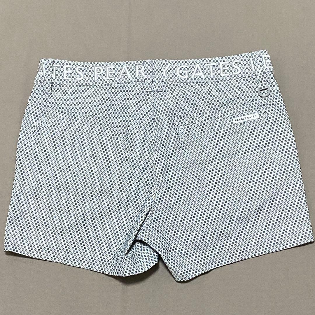 【美品】パーリーゲイツPEARLY GATES 小花柄総柄ショートパンツ 2