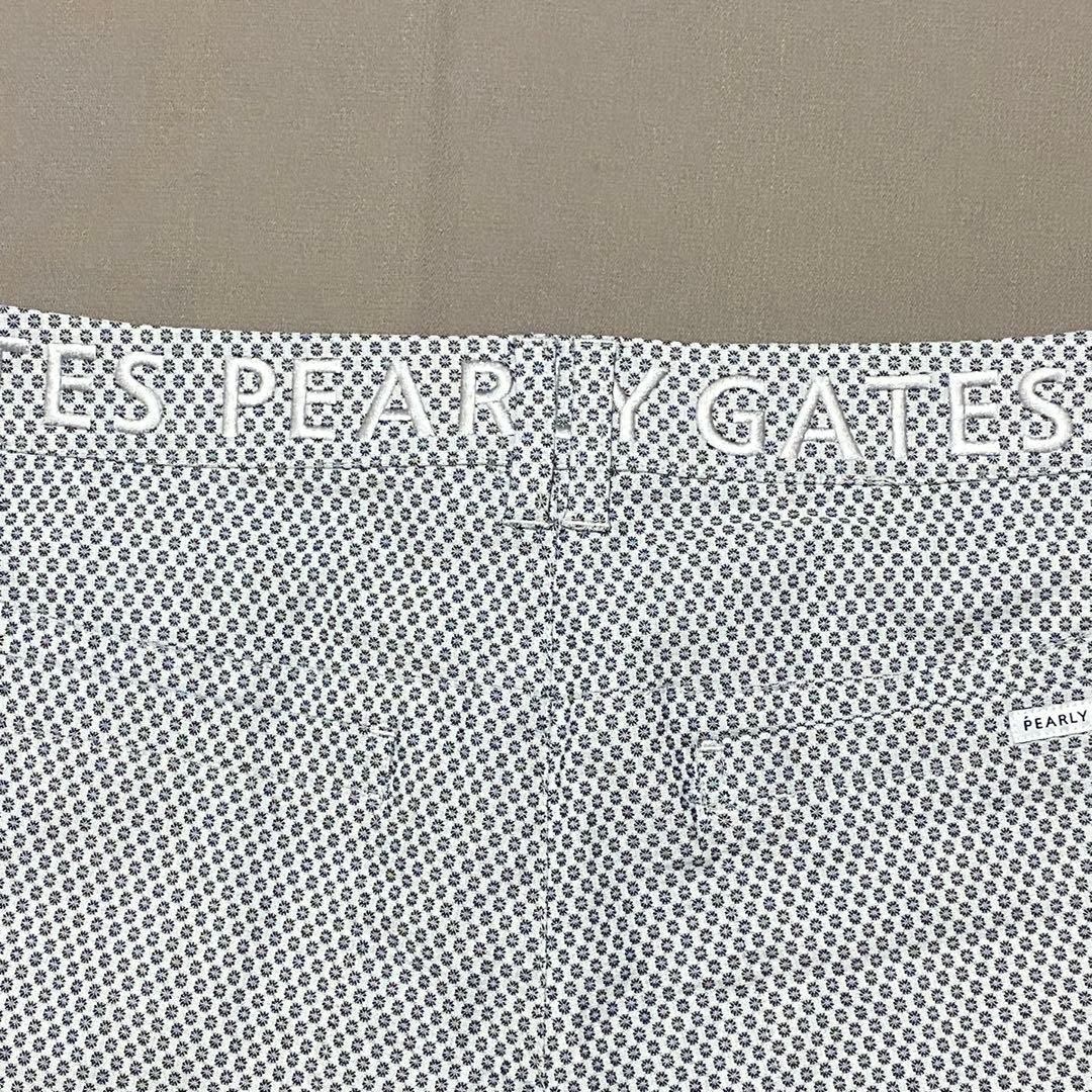 【美品】パーリーゲイツPEARLY GATES 小花柄総柄ショートパンツ 2