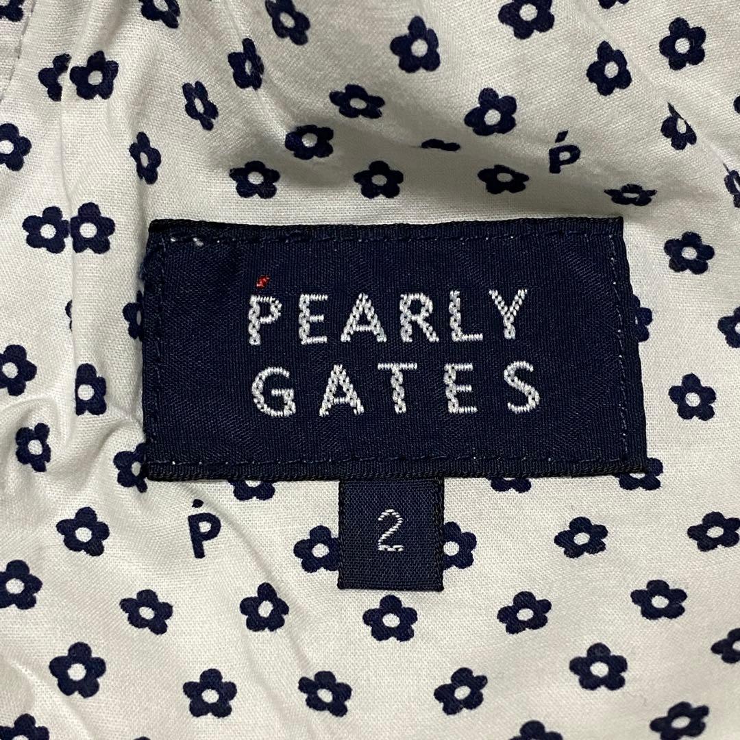 【美品】パーリーゲイツPEARLY GATES 小花柄総柄ショートパンツ 2