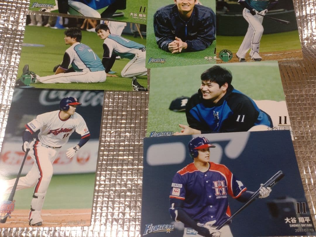 大谷翔平 ハイライトフォト 球団公式写真 ② 10枚セット 日本ハム