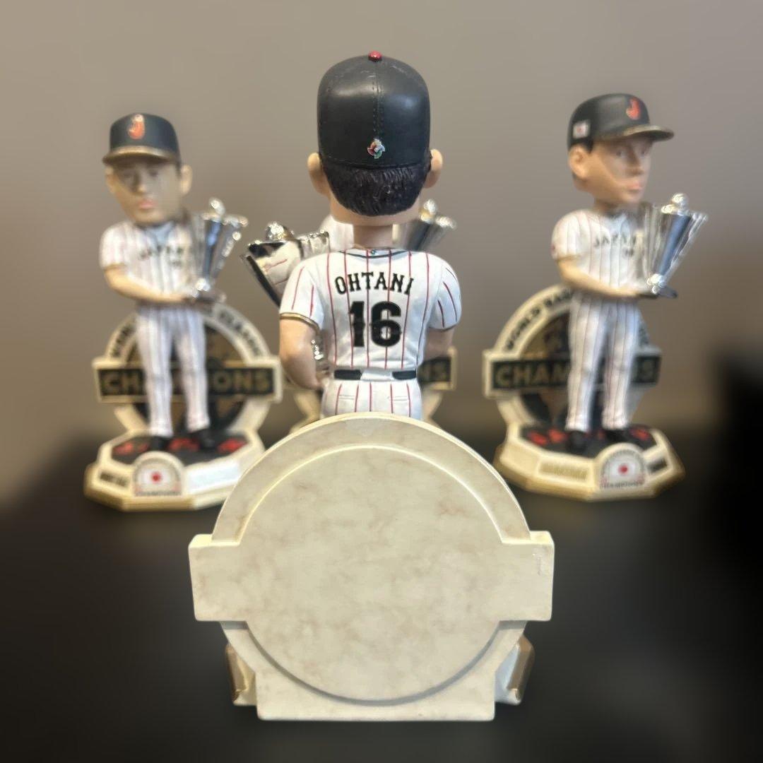2023 WBC優勝記念ボブルヘッド　大谷翔平　村上宗隆　吉田正尚　オマケ有