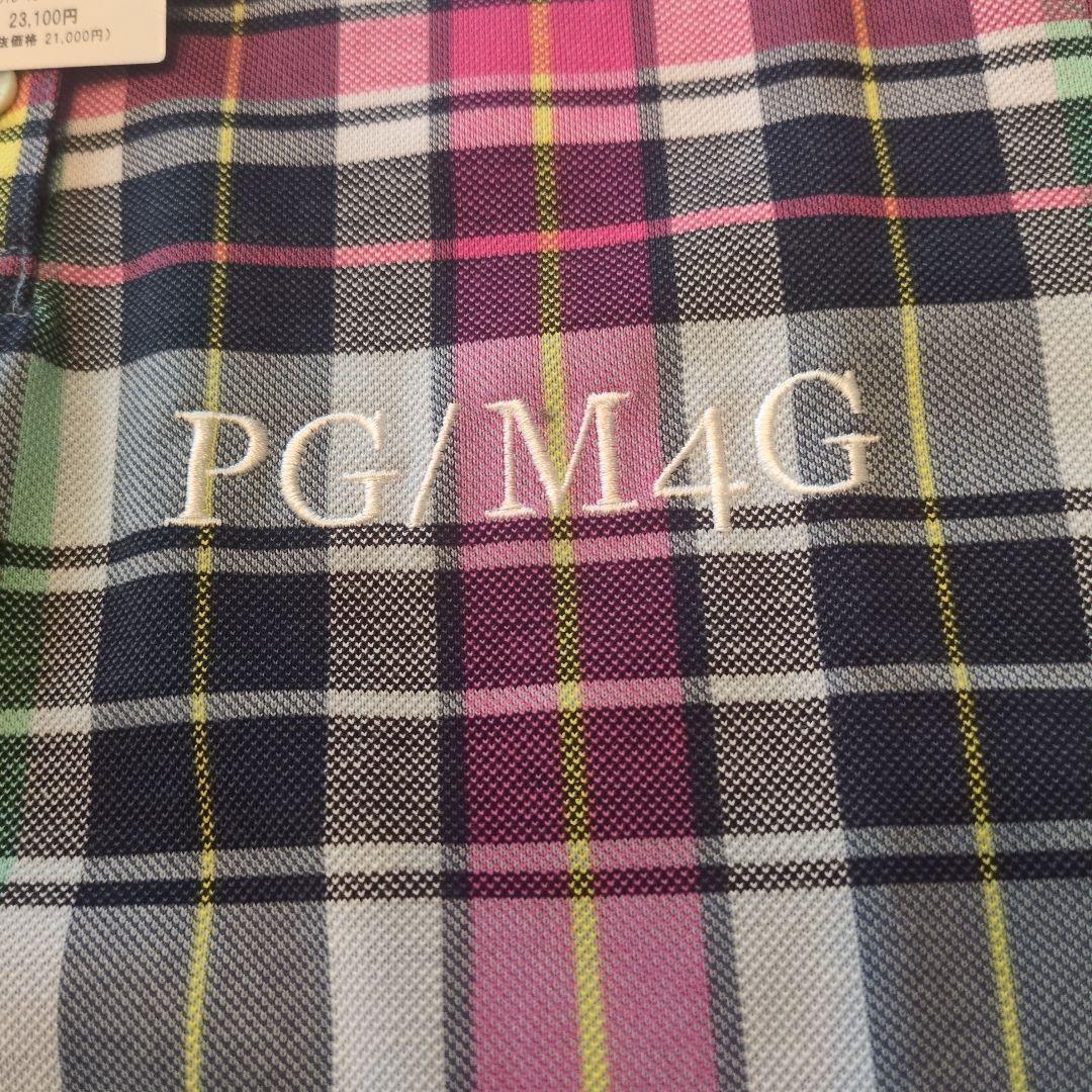 新品　PEARLY GATES チェック柄　 ノースリーブシャツ