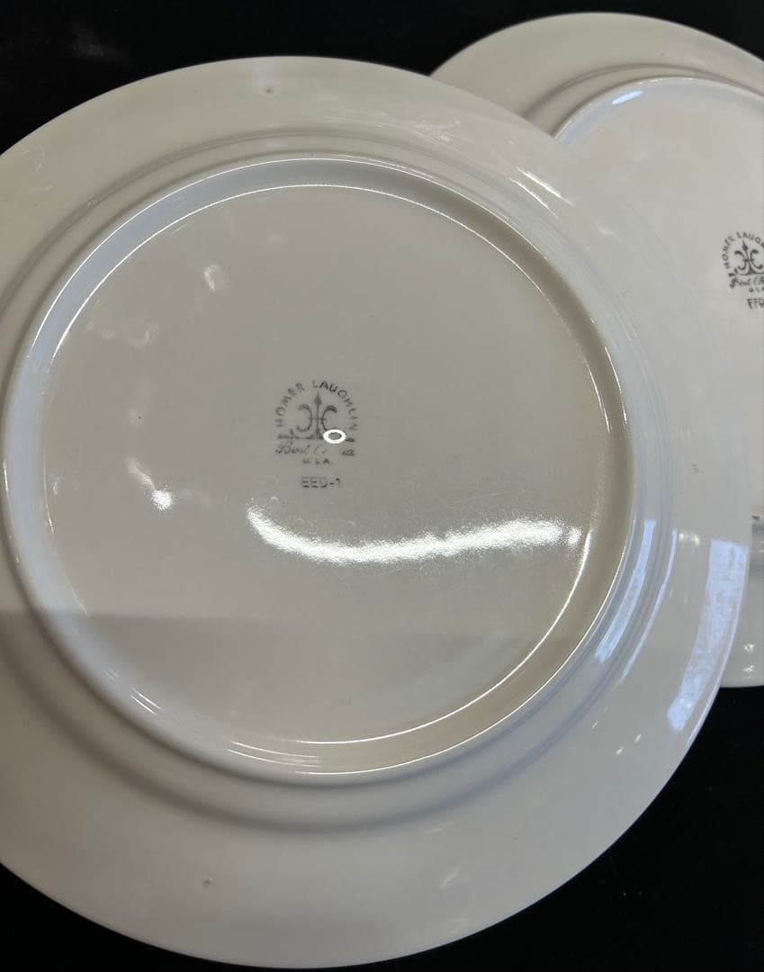 専用ページ【USA】ヴィンテージダイナー皿　刻印FFD-1 【2枚】