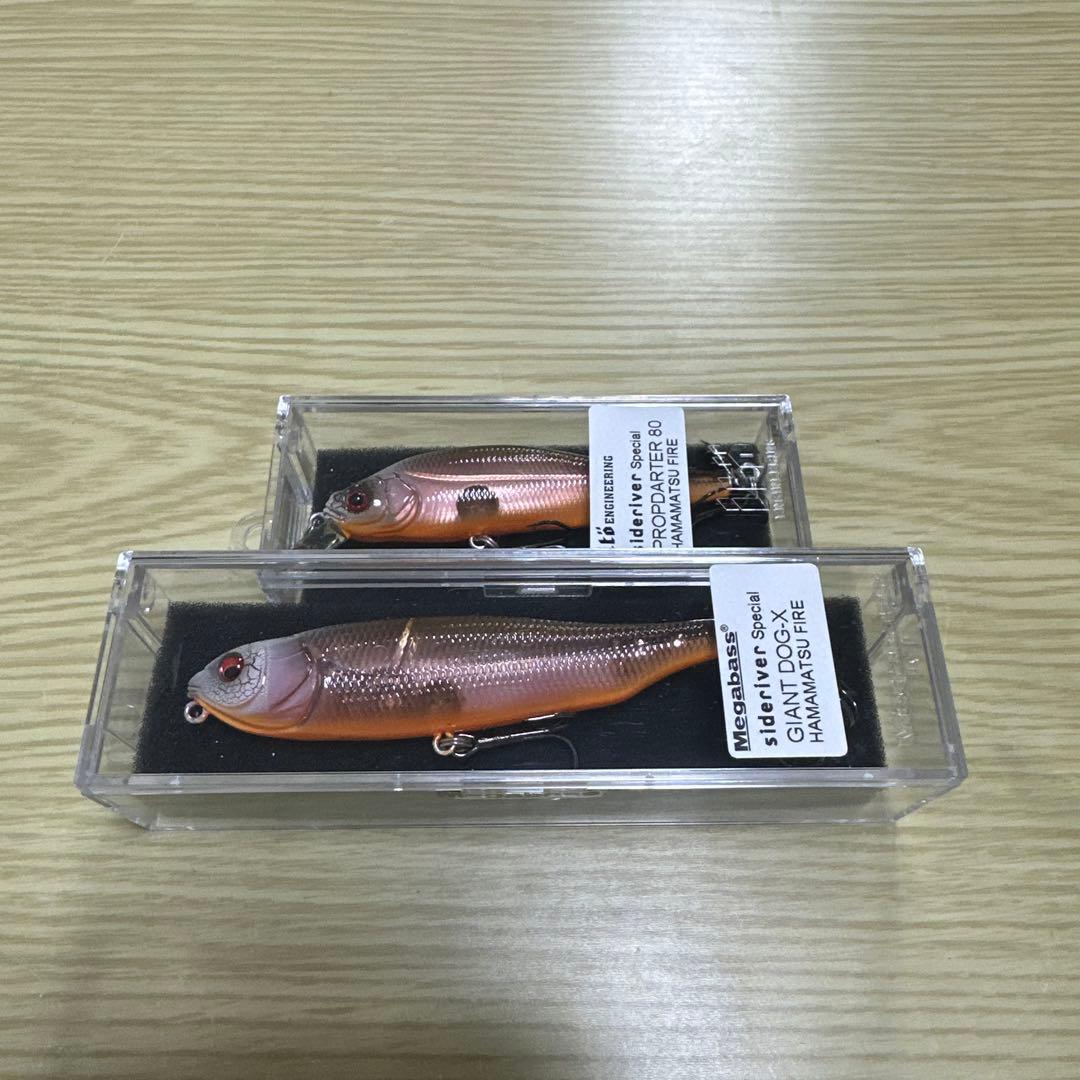 メガバス Giant Dog-X & PropDarter ハママツファイヤー