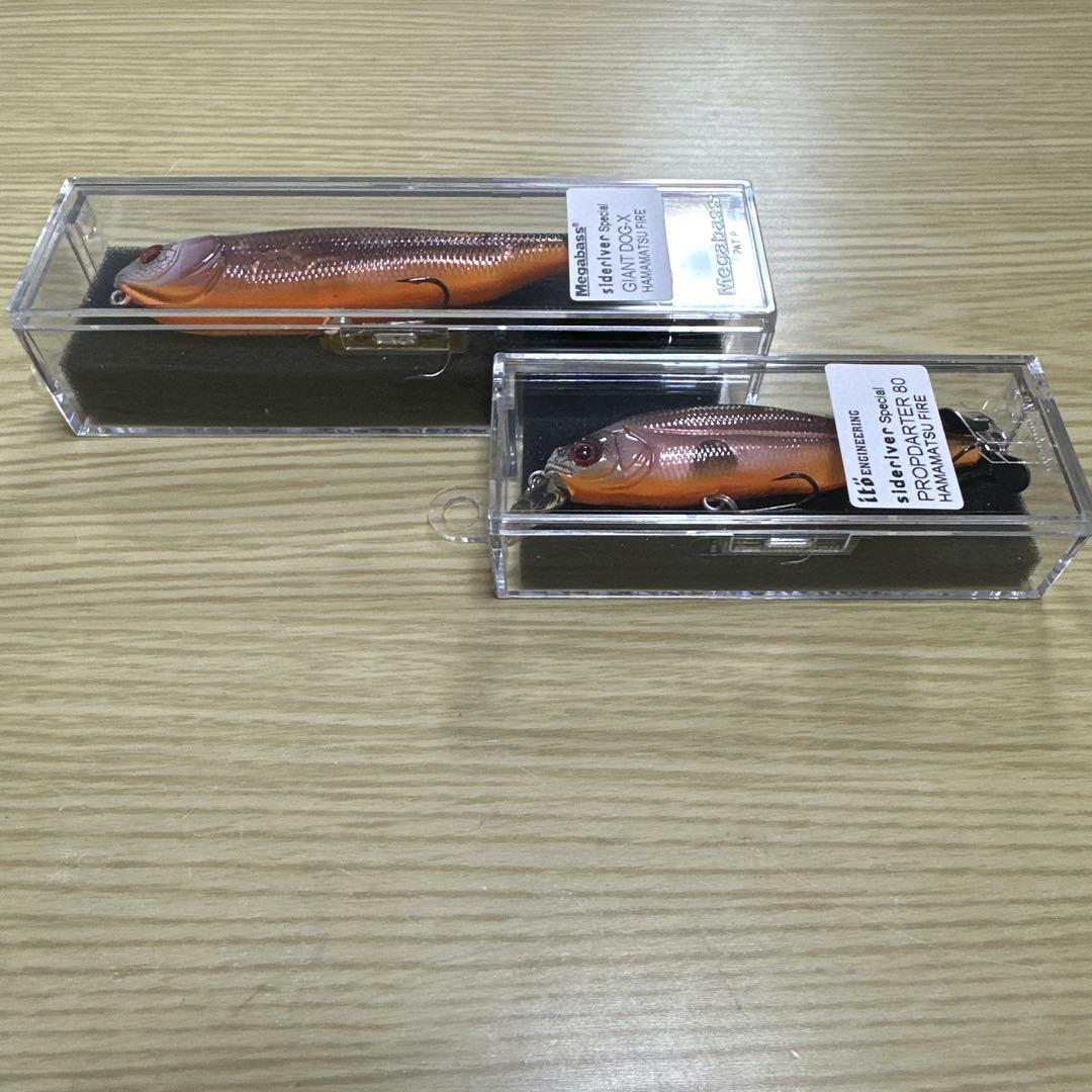メガバス Giant Dog-X & PropDarter ハママツファイヤー
