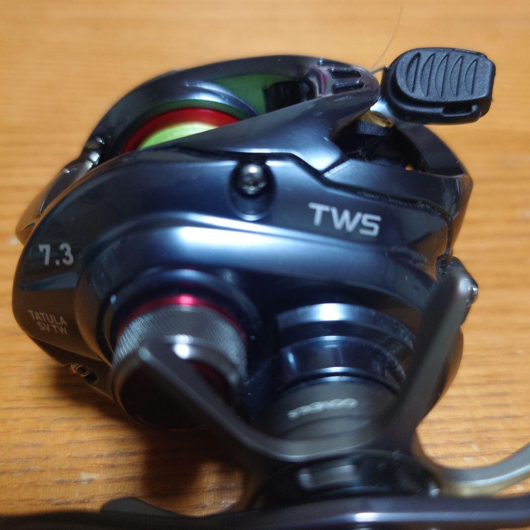 説明必読 】ダイワ17タトゥーラSV TW7.3R ハンドル、ドラグホイール社外