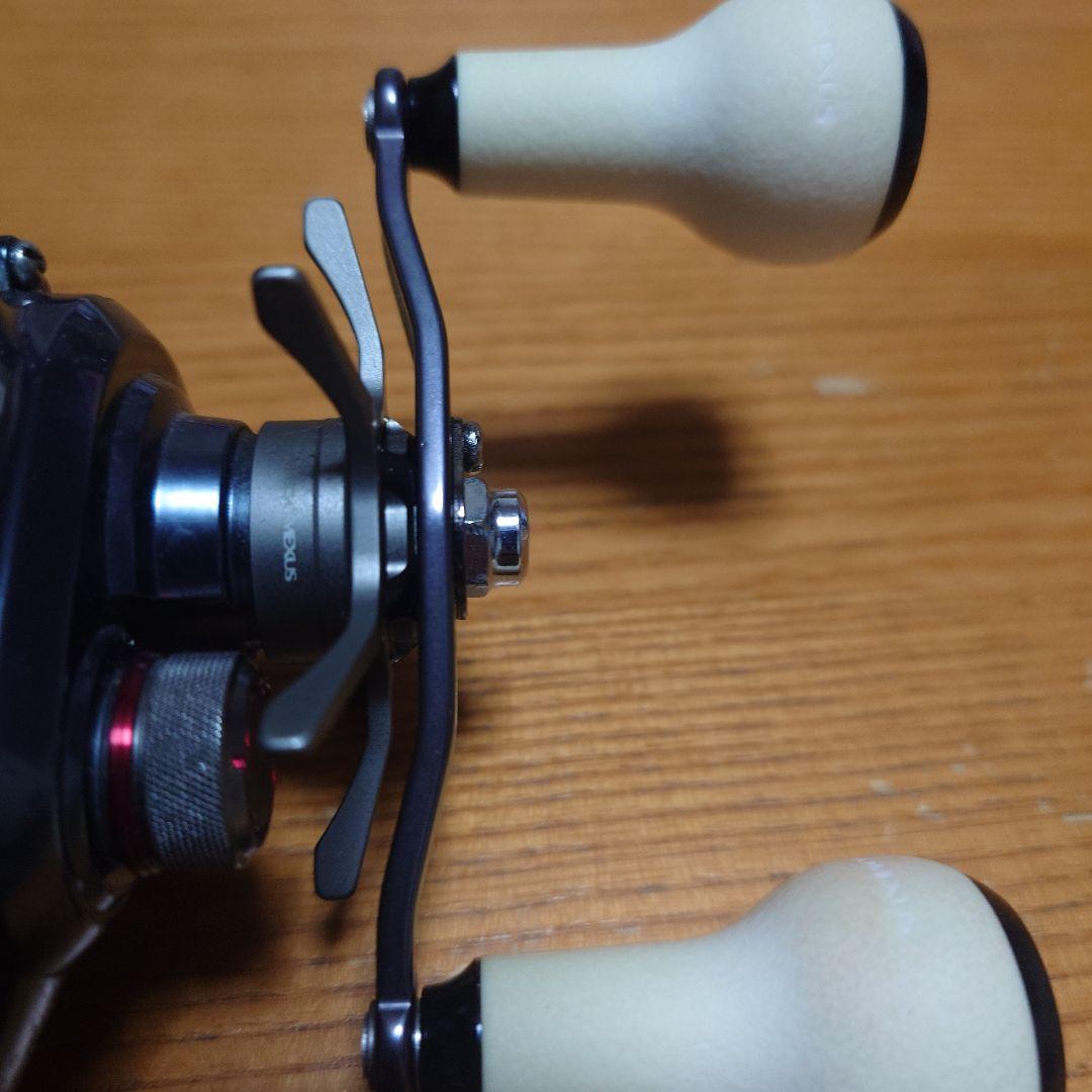 説明必読 】ダイワ17タトゥーラSV TW7.3R ハンドル、ドラグホイール社外