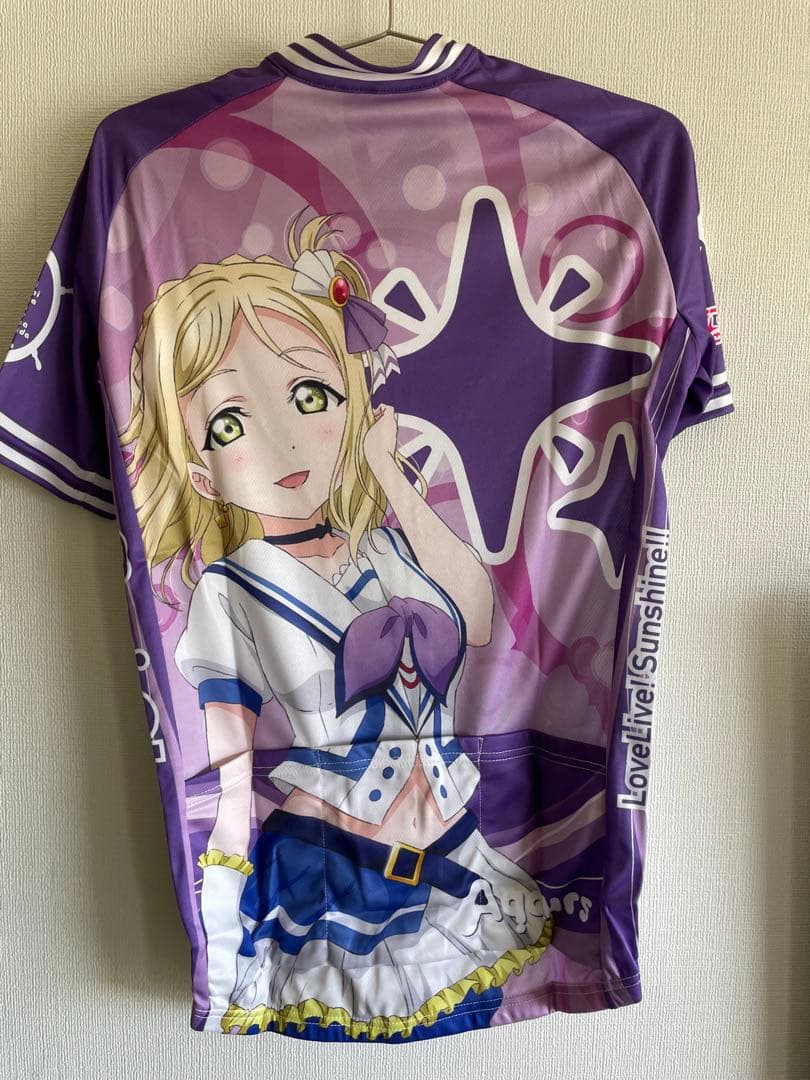 ラブライブ!サンシャイン!! 小原鞠莉Verサイクルジャージsize M
