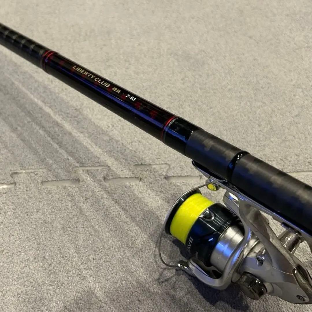daiwa リバティクラブ磯風2-53 シマノ NEXAVE C3000HG