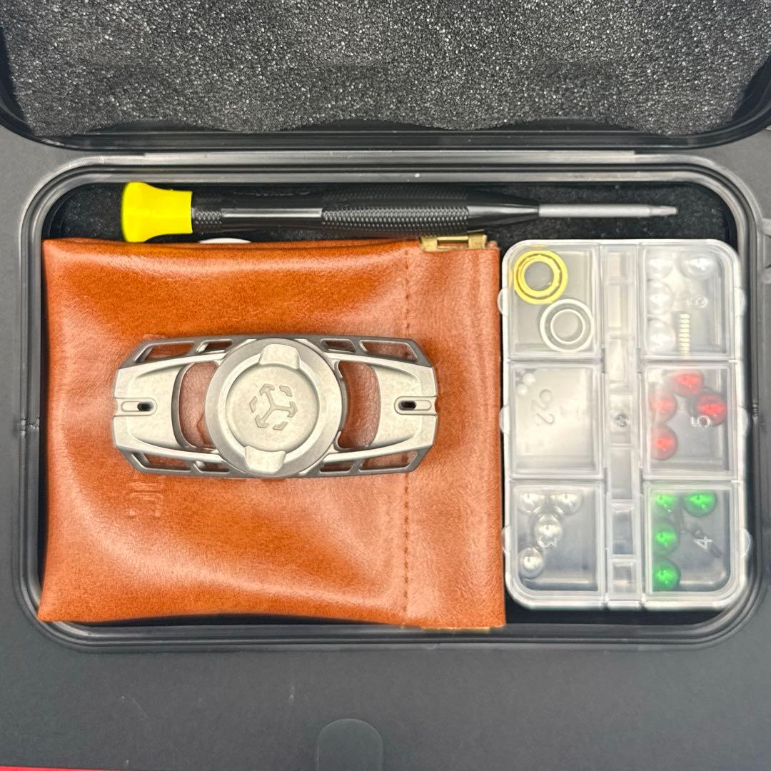 メーカー正規品　MATRIX EDC チタン　フィジェットトイ　卒業フルセット