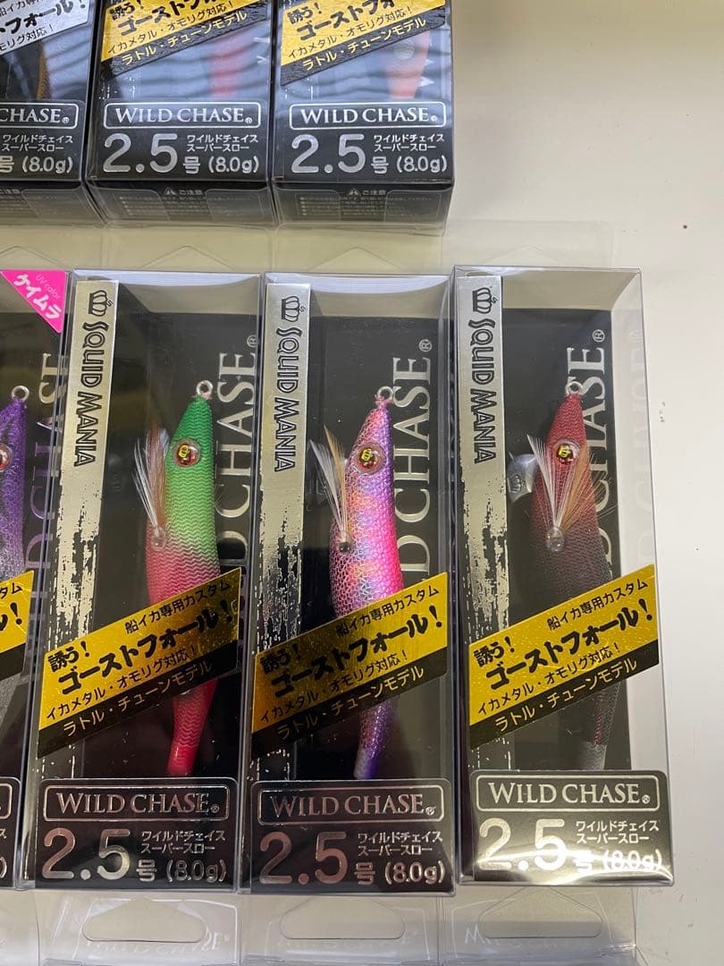 スクイッドマニア　ワイルドチェイス　2.5 16セット オモリグ　イカメタル