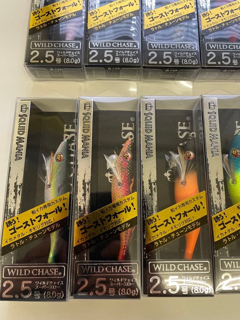 スクイッドマニア　ワイルドチェイス　2.5 16セット オモリグ　イカメタル