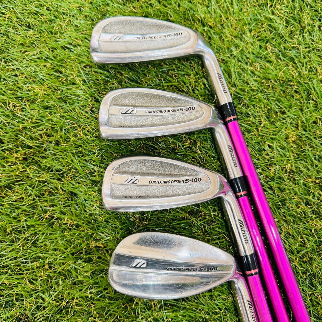 【女性用】MIZUNO S-100 レディース アイアンセット 8本（L）