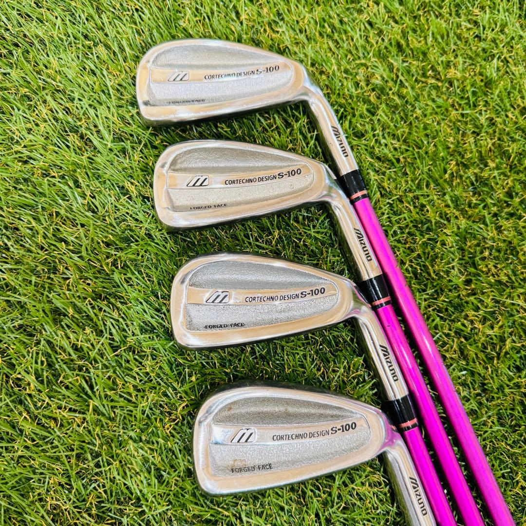 【女性用】MIZUNO S-100 レディース アイアンセット 8本（L）