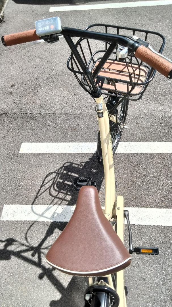 No 0901-2 電動自転車 丸石 ビューピッコリーノ 20インチ ベージュ