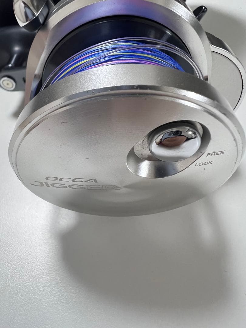 21 SHIMANO OCEA JIGGER 2001NRXG 換えスプール付き