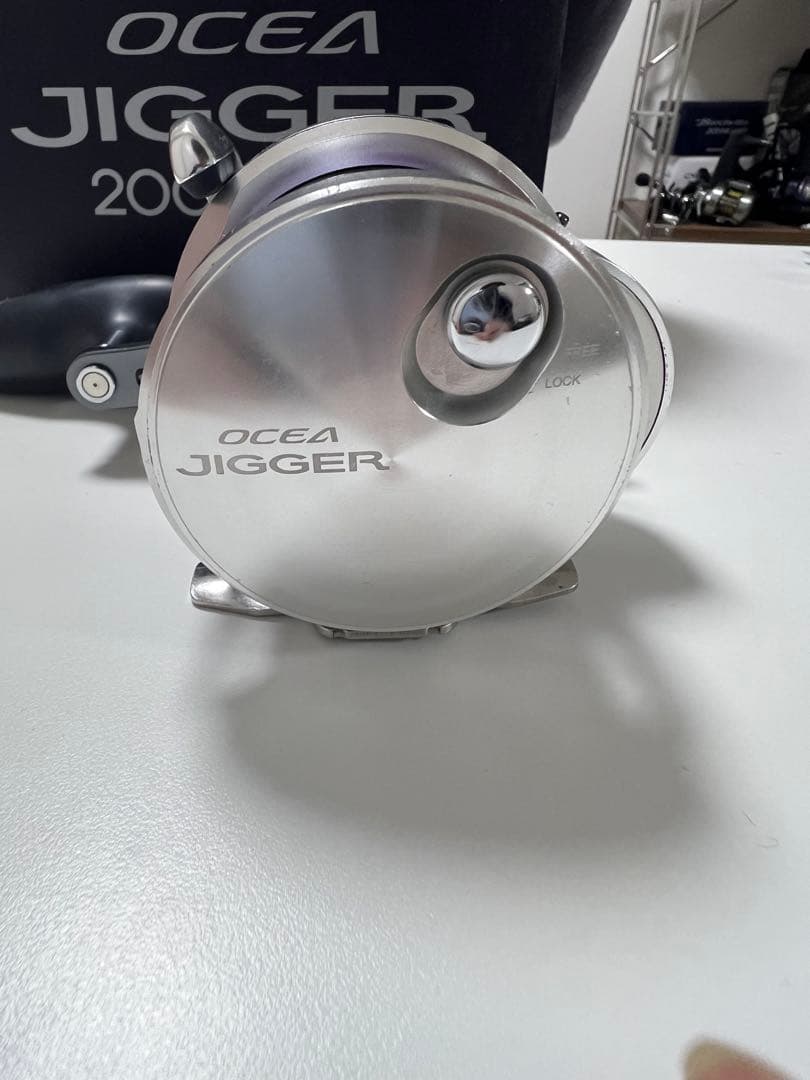21 SHIMANO OCEA JIGGER 2001NRXG 換えスプール付き