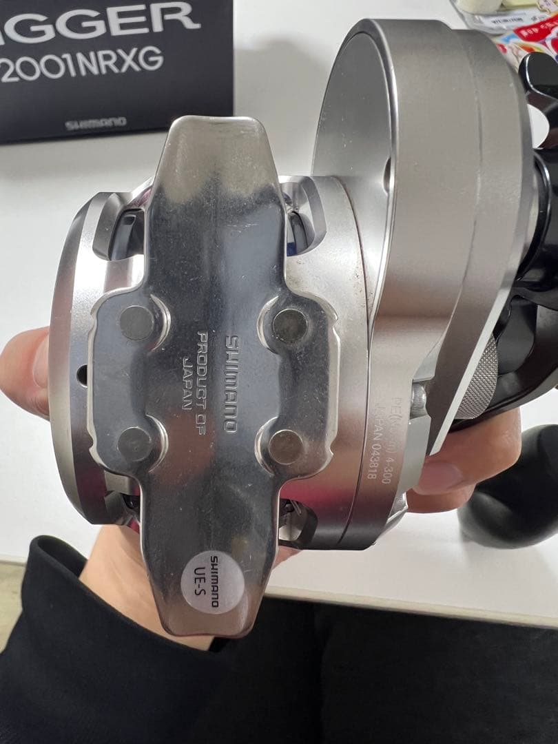 21 SHIMANO OCEA JIGGER 2001NRXG 換えスプール付き